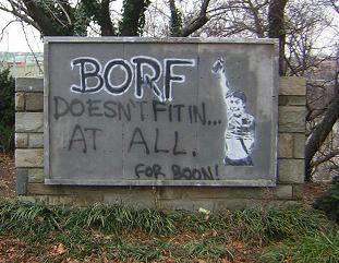Borf Graffiti in DC