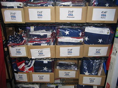 huge rack o' flags