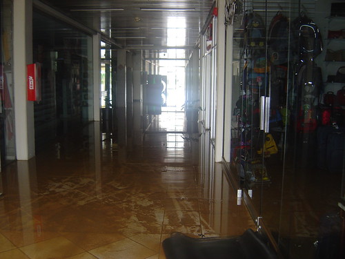 mall flood