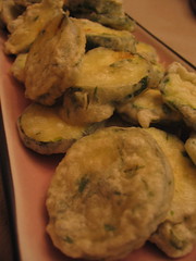 zucchini herb tempura