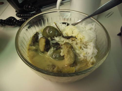 Thai Green Curry with Thai Eggplant