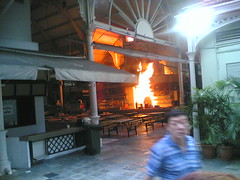 Fire at Lau Pa Sat