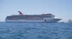 Cruise ship in Cabo
