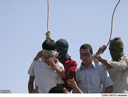 iran hangs gays