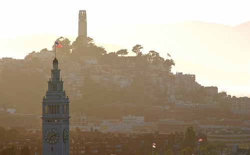 Ferry Building and Coit Tower