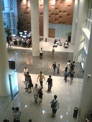 'lobby' area of the library