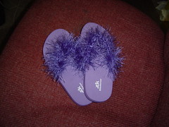 Furry Flip-Flops