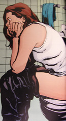Jessica Jones in the Thinking Woman position