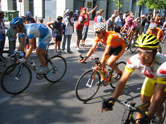 Tour de France - middle of Peloton