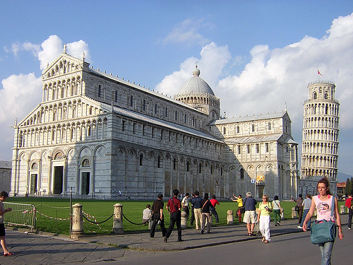Pisa Baptistry, Cathedral & the Leaning Tower