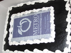 Atlanta Metroblog Birthday Cake