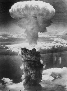 The atomic bomb is dropped on Hiroshima 60 years ago today.