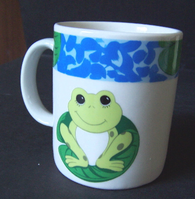 Tienshan Stoneware Collection - Frog Mugs