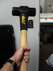 The Hammer of Good Sense!  Let assholes and idiots fear my hammer!