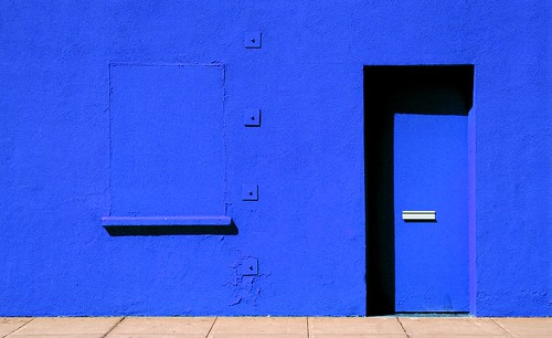 Blue Door Blue Window