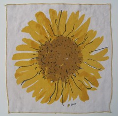 vera sunflower napkin
