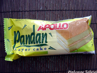 Apollo Pandan Layer Cake - Package