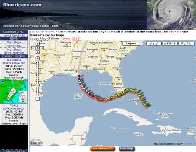 FLHurricane.com - Hurricane Katrina