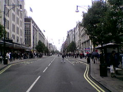 Oxford Street at 11:33 today